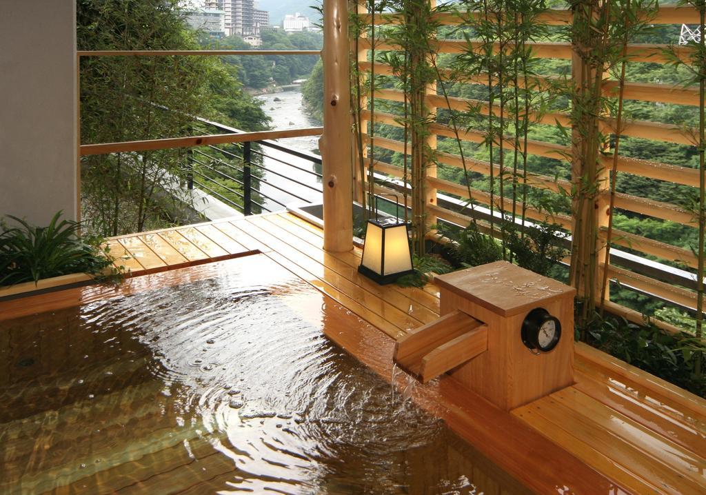 Kinugawa Onsen Sanraku Hotel Nikko Exterior foto